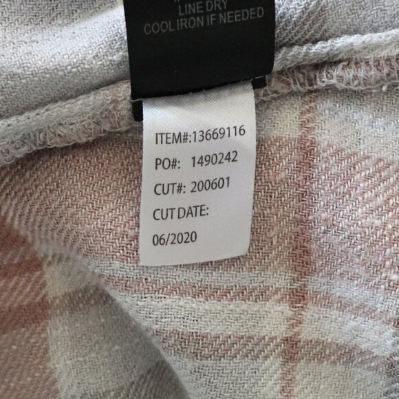 Torrid Womens Pink Sz 2 Abbey Plaid Buttoned Woven Short Sleeve Pullover Blouse - Picture 13 of 13